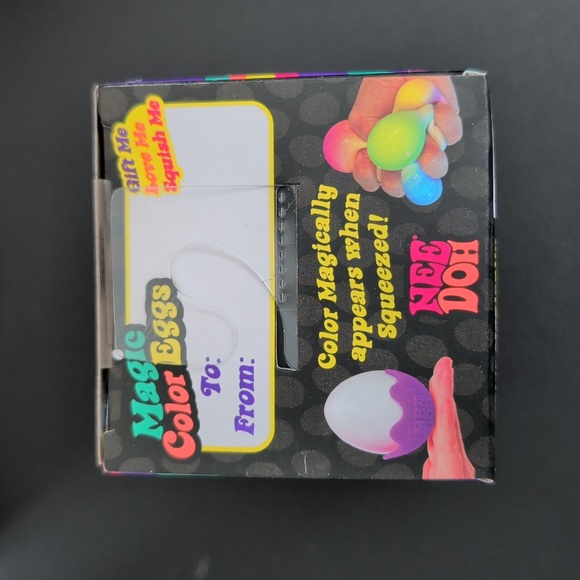 Nee Doh Aldi Exclusive Magic Color Egg NWT - Picture 4 of 4